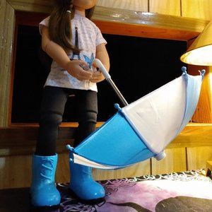 April in Paris rainy day outfit for Gotz 19" Happy Kidz or 18" dolls